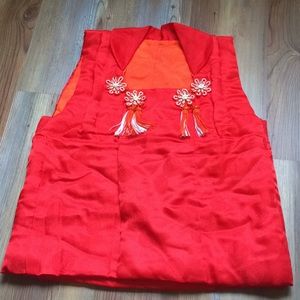 Quilted Japanese vest for toddler